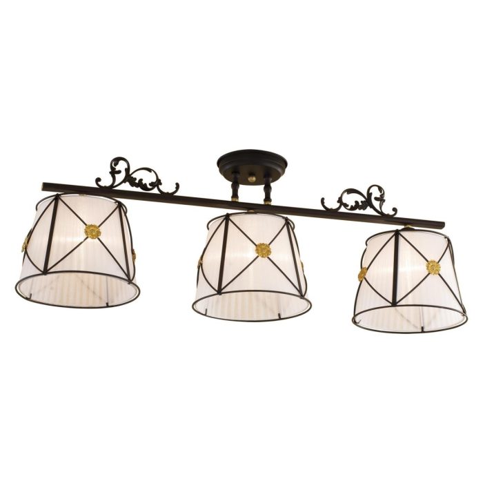 Люстра потолочная Citilux Дрезден CL409232 Коричневый