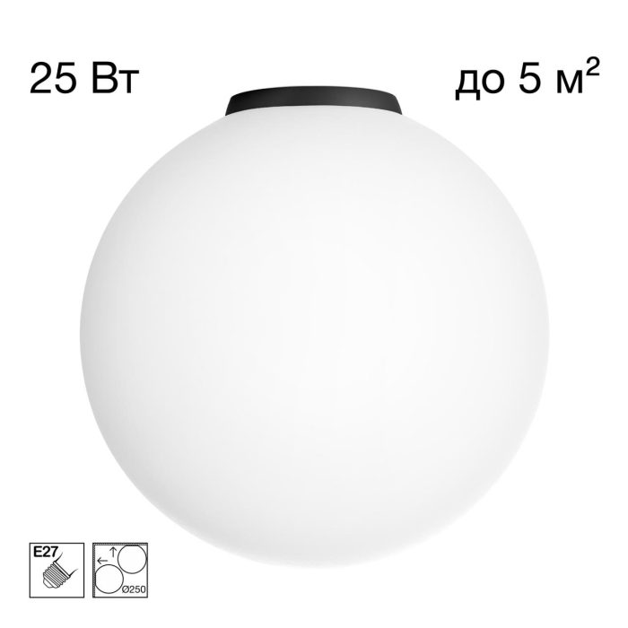 Светильник потолочный Citilux RON CL941D25B5 Чёрный