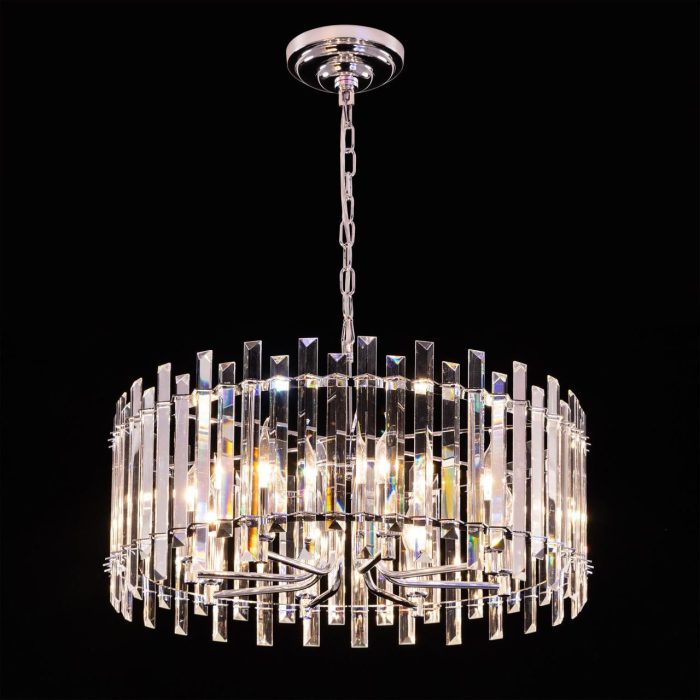 Люстра подвесная Citilux Ингвар CL334181 Хром