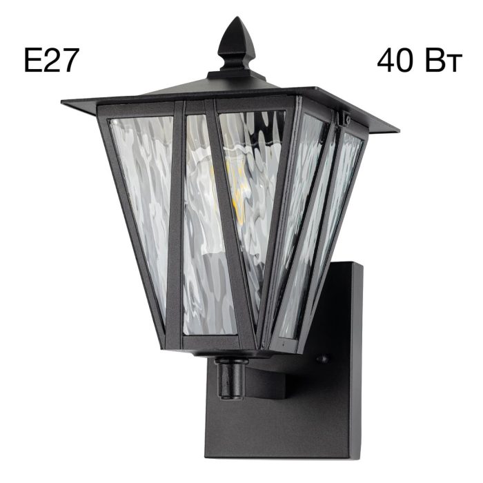 Уличный настенный светильник Citilux FORTS CLU09W Чёрный