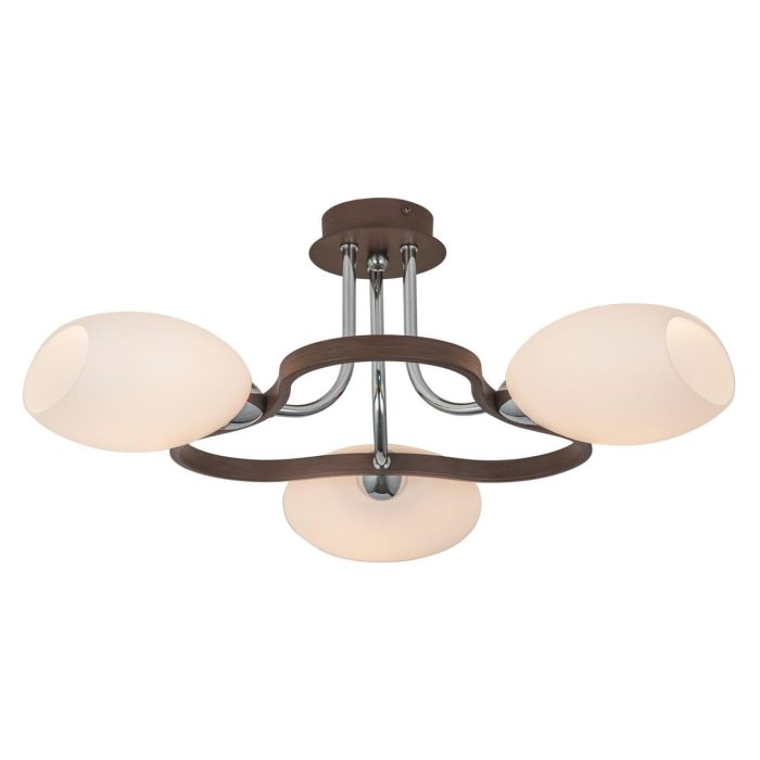 Люстра потолочная Citilux Октава CL131131 Венге, Хром