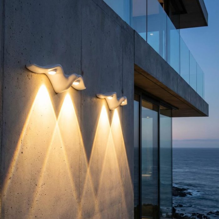 Уличный настенный светильник Citilux JONATHAN CLU0805WH Белый