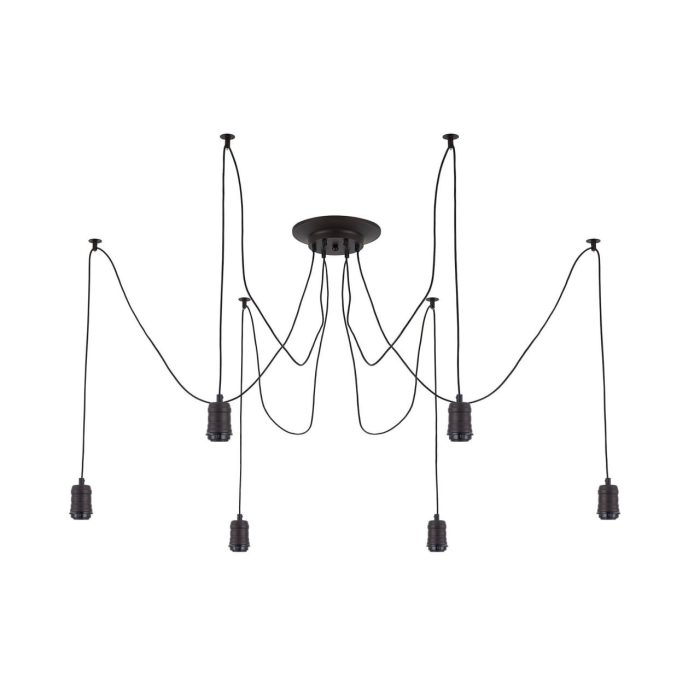 Люстра потолочная Citilux Эдисон CL451062 Венге (коричневый)