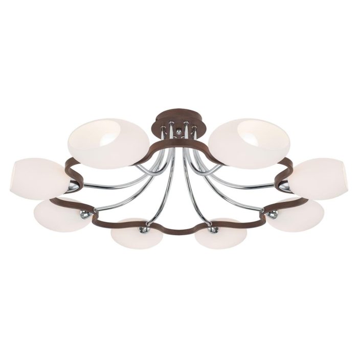 Люстра потолочная Citilux Октава CL131181 Венге, Хром