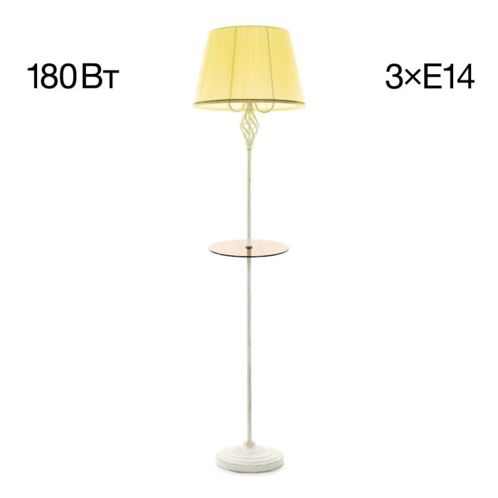 Торшер Citilux Вена CL402923T Белый с золотом