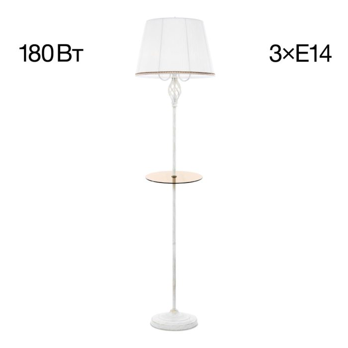 Торшер Citilux Вена CL402920T Белый с золотом