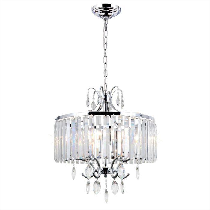 Люстра подвесная Citilux Инга CL335161 Хром