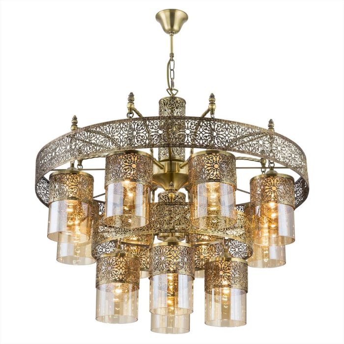 Люстра подвесная Citilux Эмир CL467193 Бронза