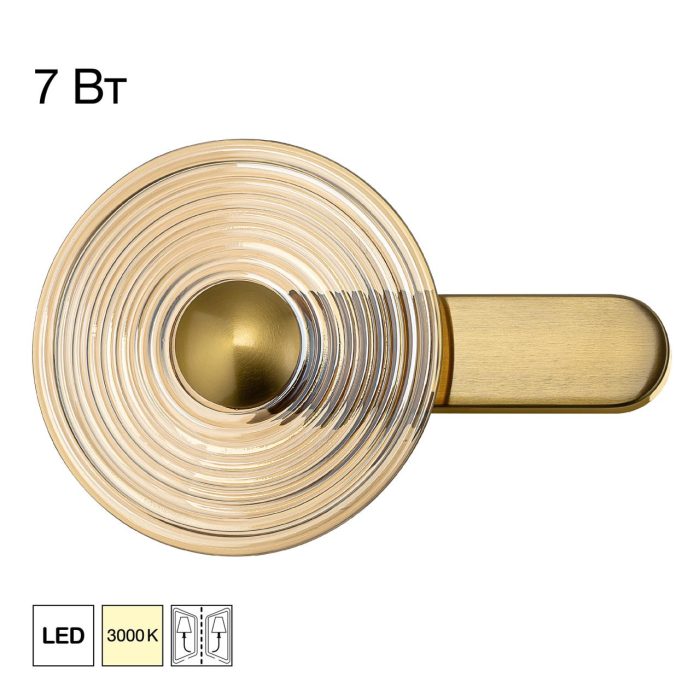 Светильник настенный Citilux CORTA CL245023 Бронза