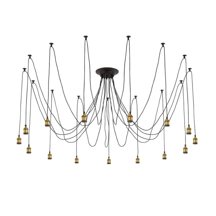 Люстра потолочная Citilux Эдисон CL451151 Венге (коричневый)