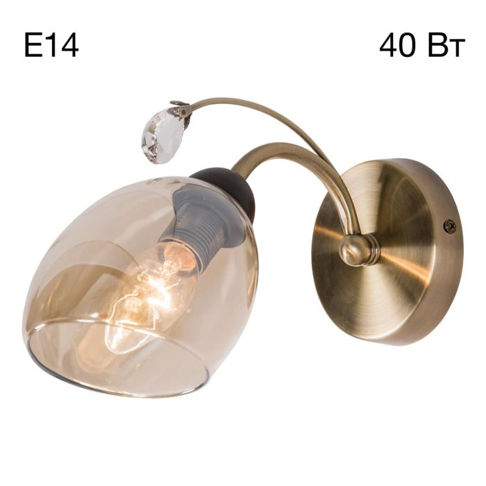 Бра Citilux Комета CL108315 Бронза, Венге