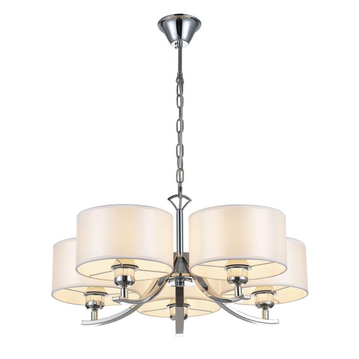 Люстра подвесная Citilux Эвита CL466150 Хром