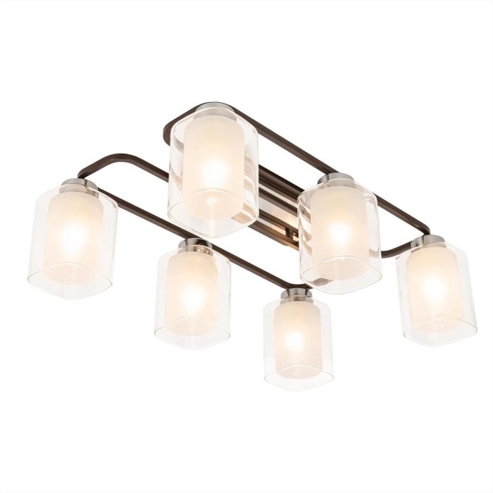 Люстра потолочная Citilux Румба CL159261 Венге (коричневый)