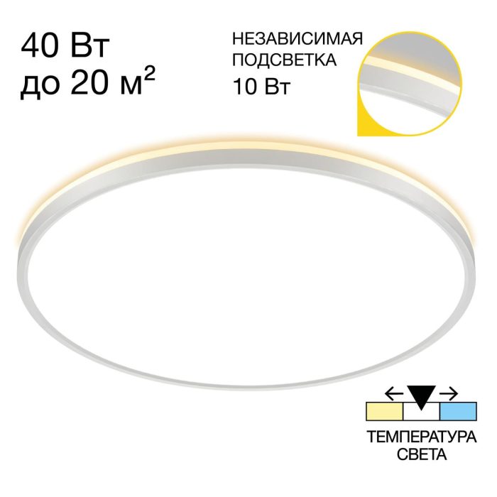 Светильник накладной Citilux NORMA CL748500 Белый