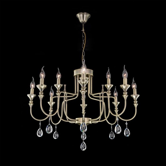 Люстра подвесная Citilux Рига CL437223 Бронза