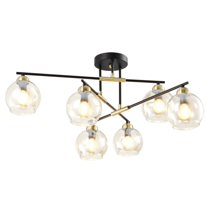 Люстра потолочная Citilux Анри CL124165 Чёрный