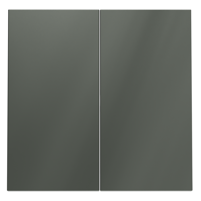 Клавиши для выключателя/переключателя двухклавишного, S70 (титан)