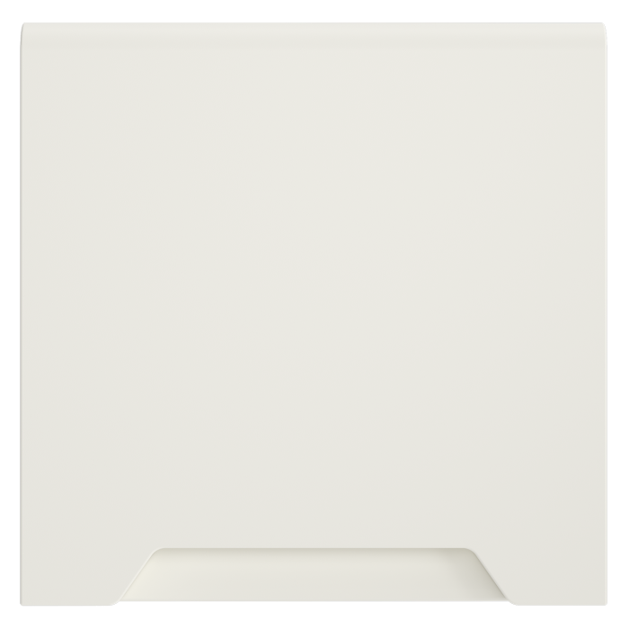 Накладка для розетки с заземлением, защитными шторками и крышкой, S70 (хлопок)