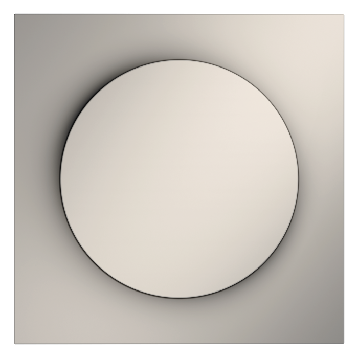 Накладка для светорегулятора поворотно-нажимного, S70 (кашемир)