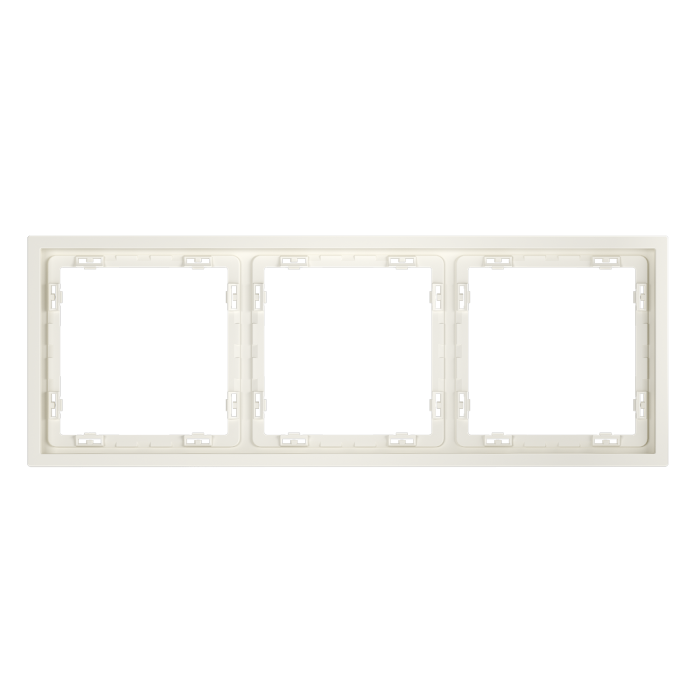 Рамка пластиковая VOLTUM S70 на 3 пост, (хлопок)