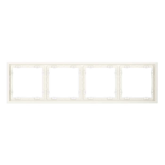 Рамка пластиковая VOLTUM S70 на 4 пост, (хлопок)