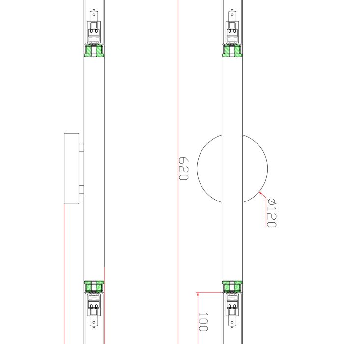Настенный светильник (бра) Freya FR6109WL-02G