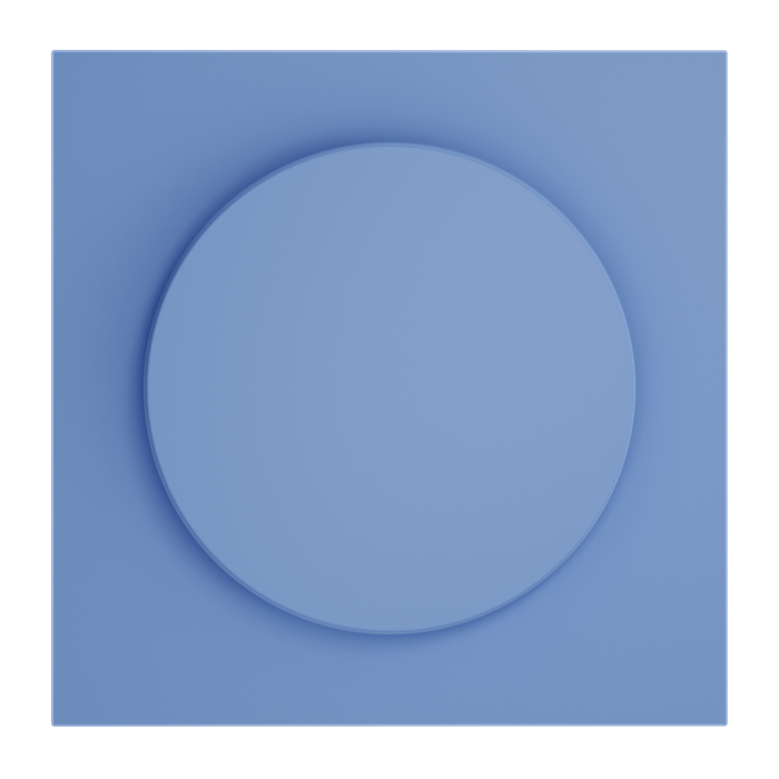 Накладка для светорегулятора поворотно-нажимного, S70 (деним)