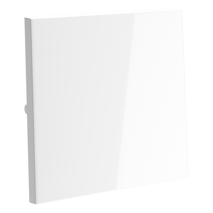 Клавиша для выключателя/переключателя одноклавишного, S70 (белый глянцевый)