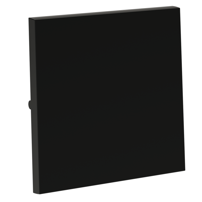 Клавиша для выключателя/переключателя одноклавишного, S70 (черный матовый)