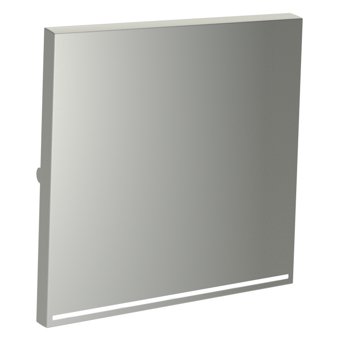 Клавиша для выключателя/переключателя одноклавишного с подсветкой, S70 (сталь)