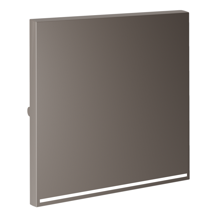 Клавиша для выключателя/переключателя одноклавишного с подсветкой, S70 (капучино)