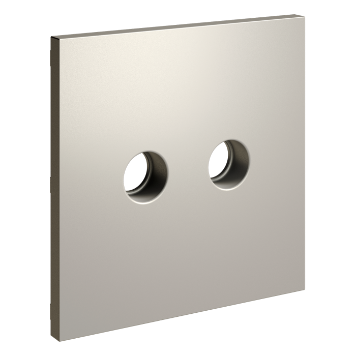 Накладка для розетки телевизионной оконечной TV+SAT, S70 (кашемир)