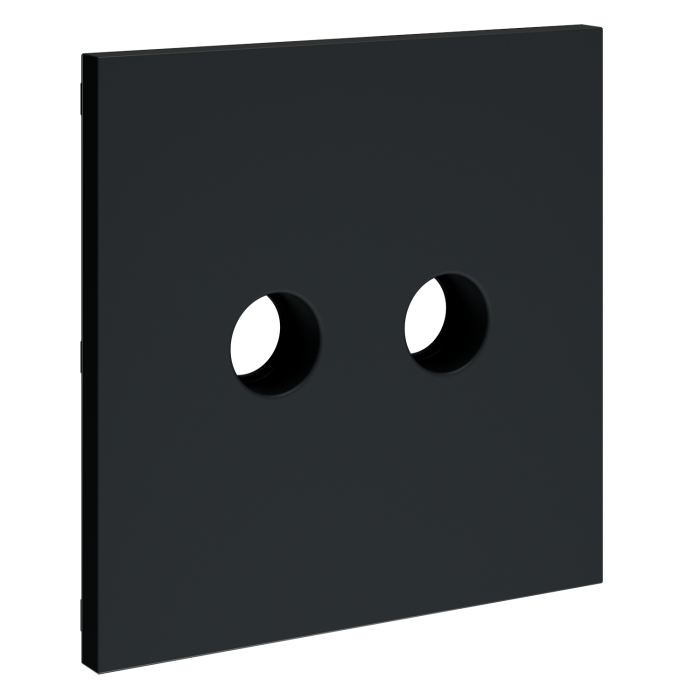 Накладка для розетки телевизионной оконечной TV+SAT, S70 (графит)