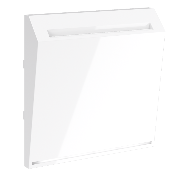 Накладка для выключателя карточного, S70 (белый глянцевый)