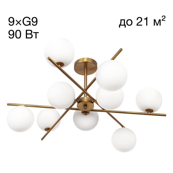 Люстра на штанге Citilux RONNY CL242193 Бронза
