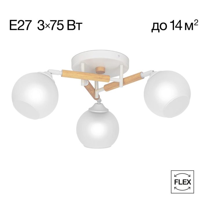 Люстра потолочная Citilux TIKA CL133130 Белый