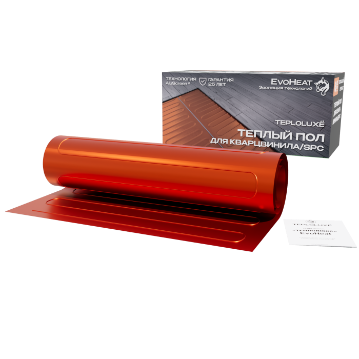 Кабельный мат Теплолюкс EvoHeat под кварцвинил 15 м2 1200 Вт