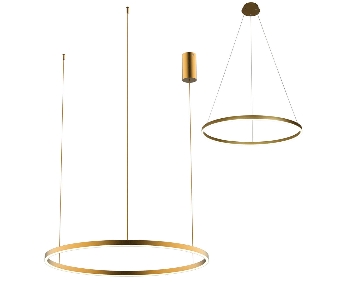 Подвесной Светильник Kink Light Тор 08214,33P(3000K) Матовое Золото