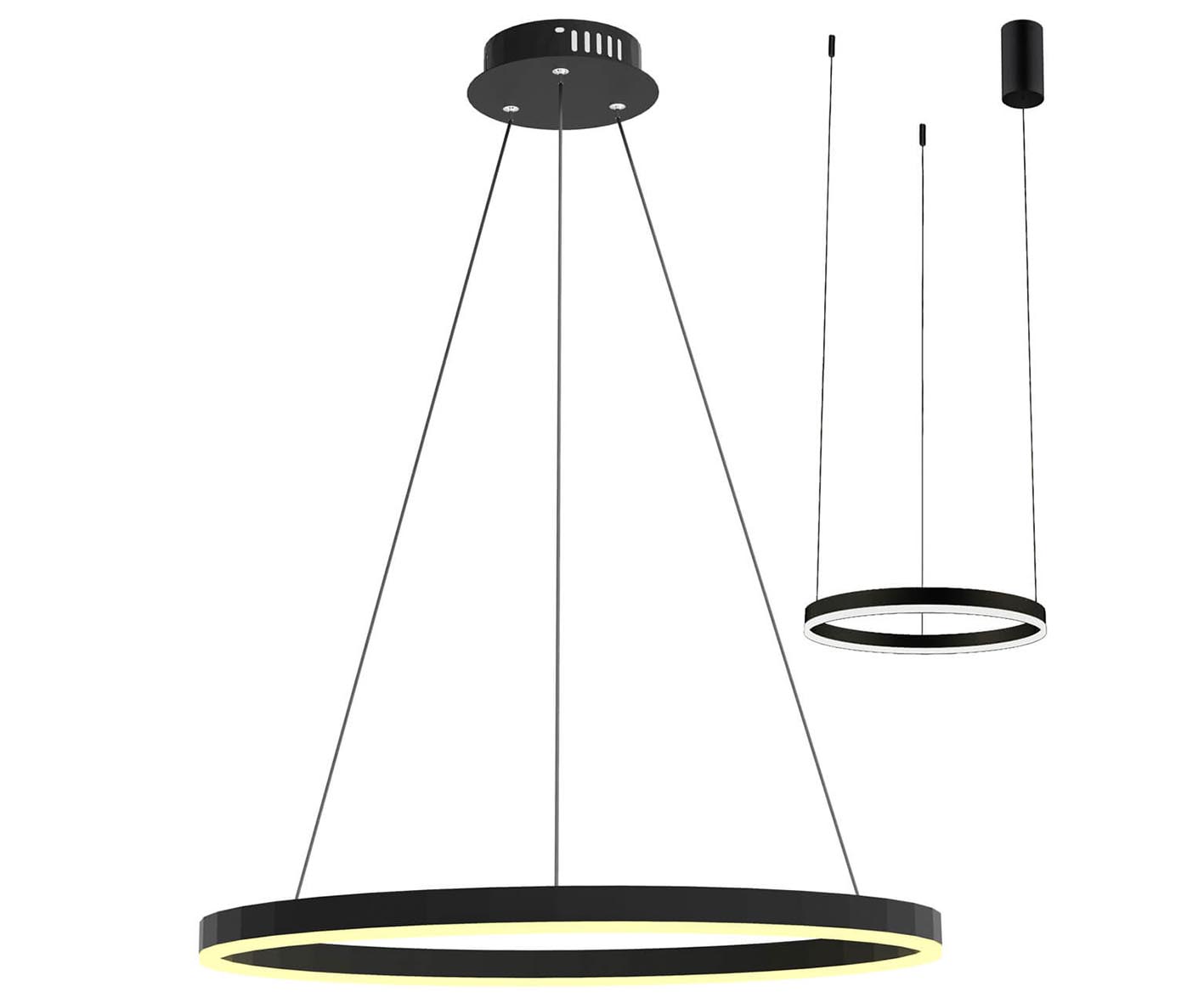 Подвесной Светильник Kink Light Тор 08212,19A(3000K) Черный