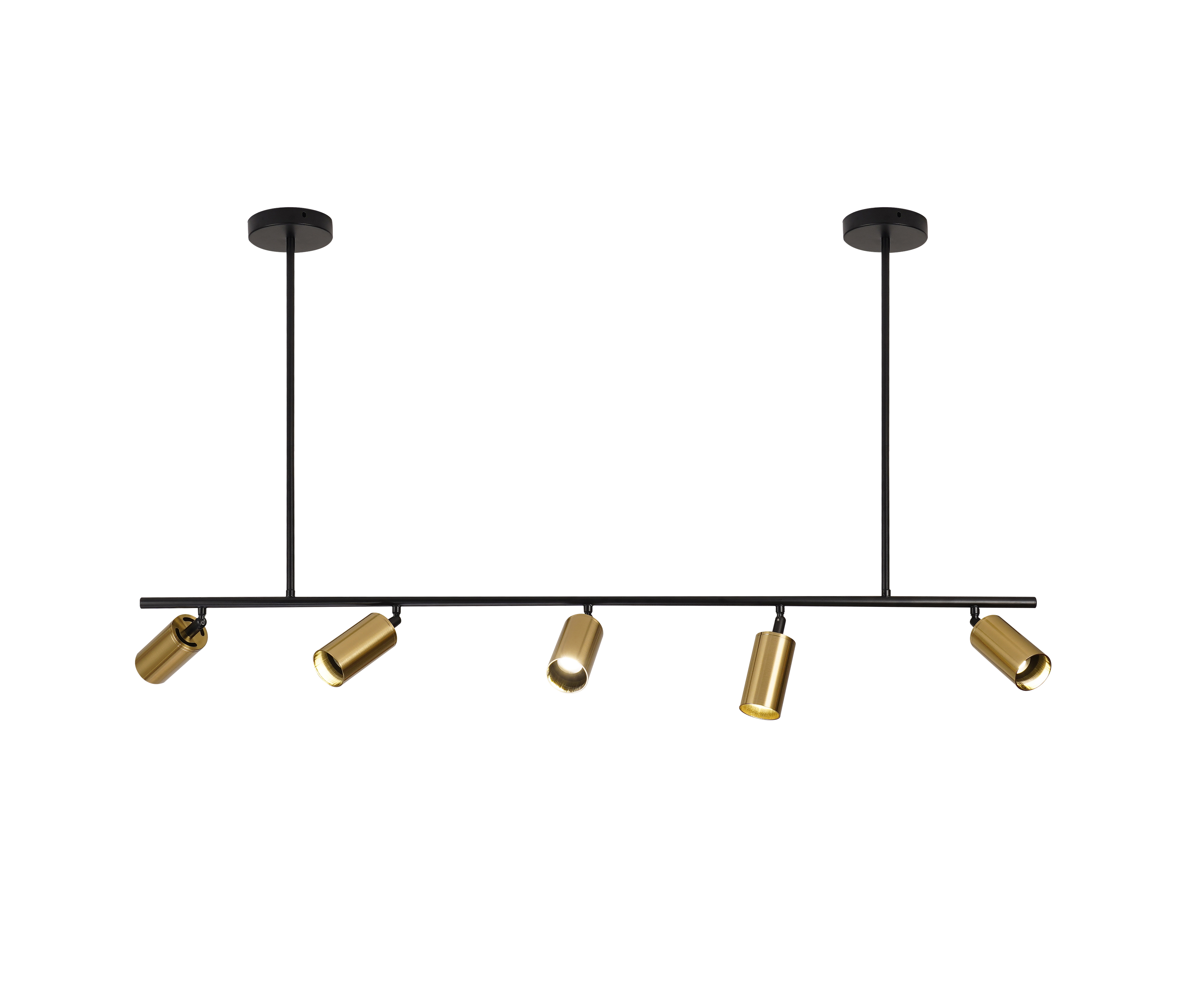 Люстра Kink Light Кайко 07615-5 Черный + Бронза