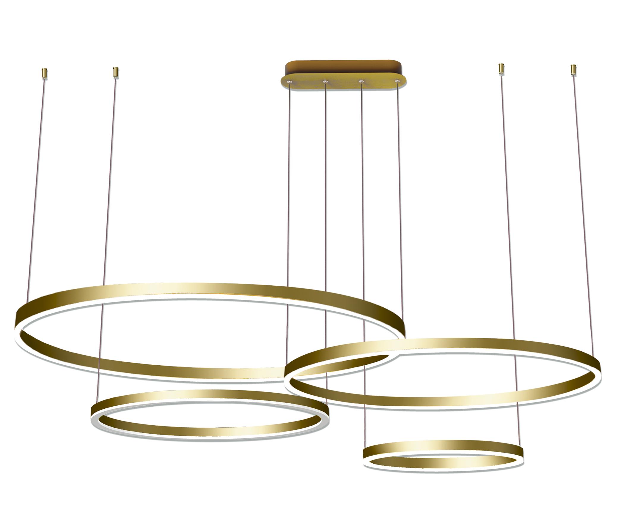 Люстра Kink Light Тор 08204,33P(4000K) Матовое Золото