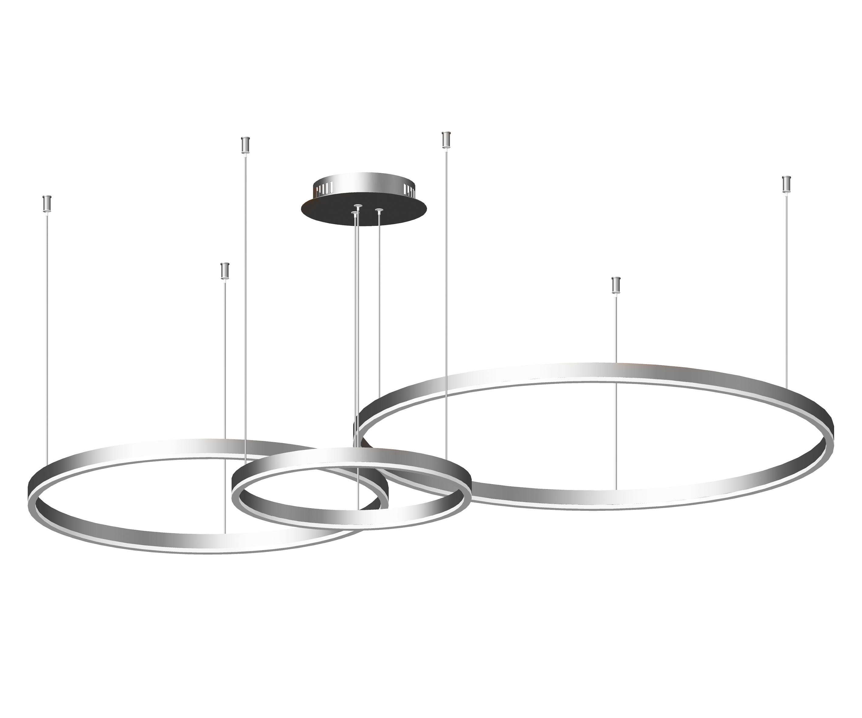 Люстра Kink Light Тор 08223,16P(4000K) Серебро