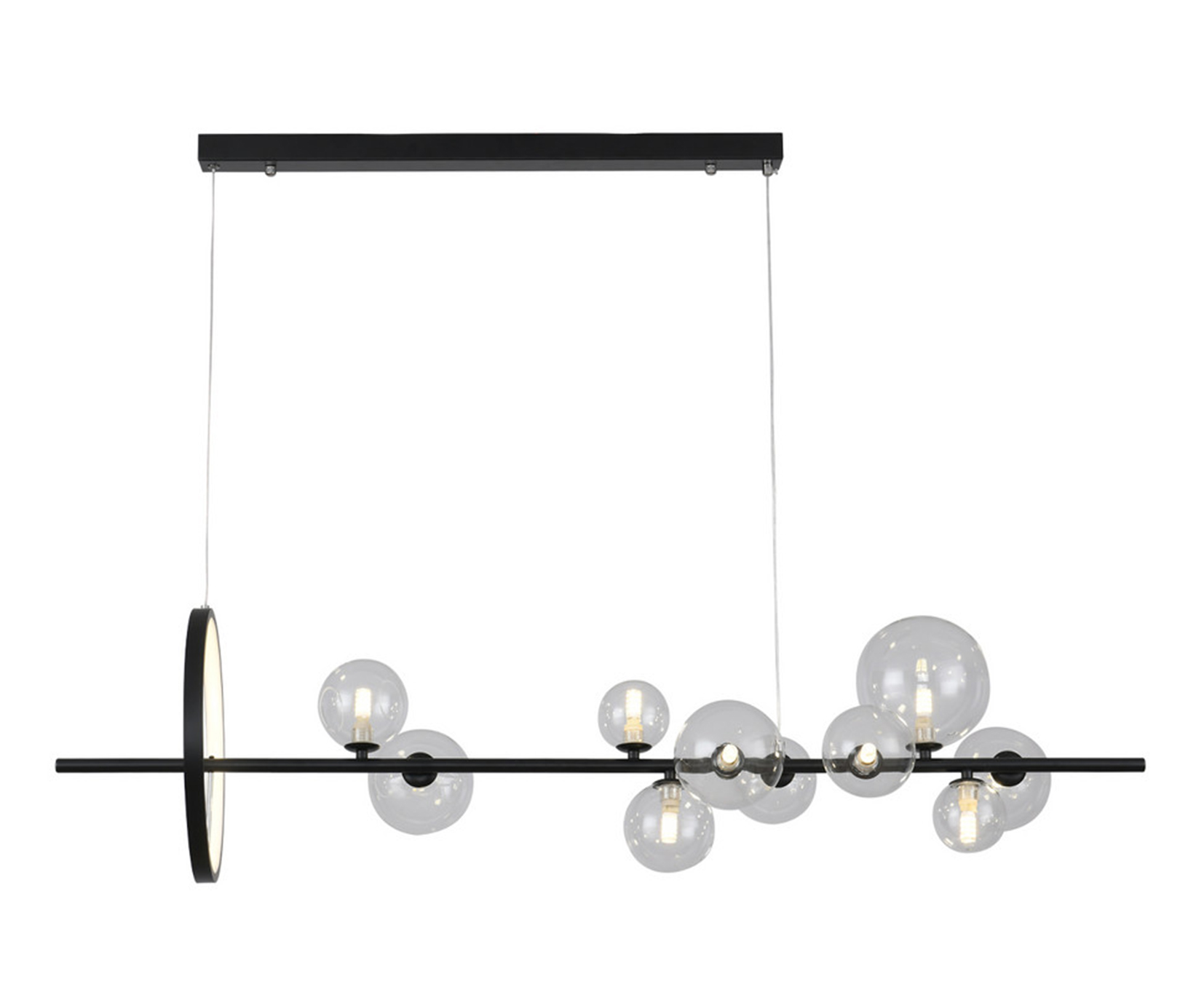 Люстра Kink Light Иона 07608-10A,19 Черный