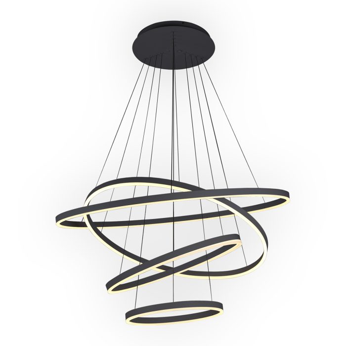 Люстра Kink Light Тор 08204,19A(4000K) Черный