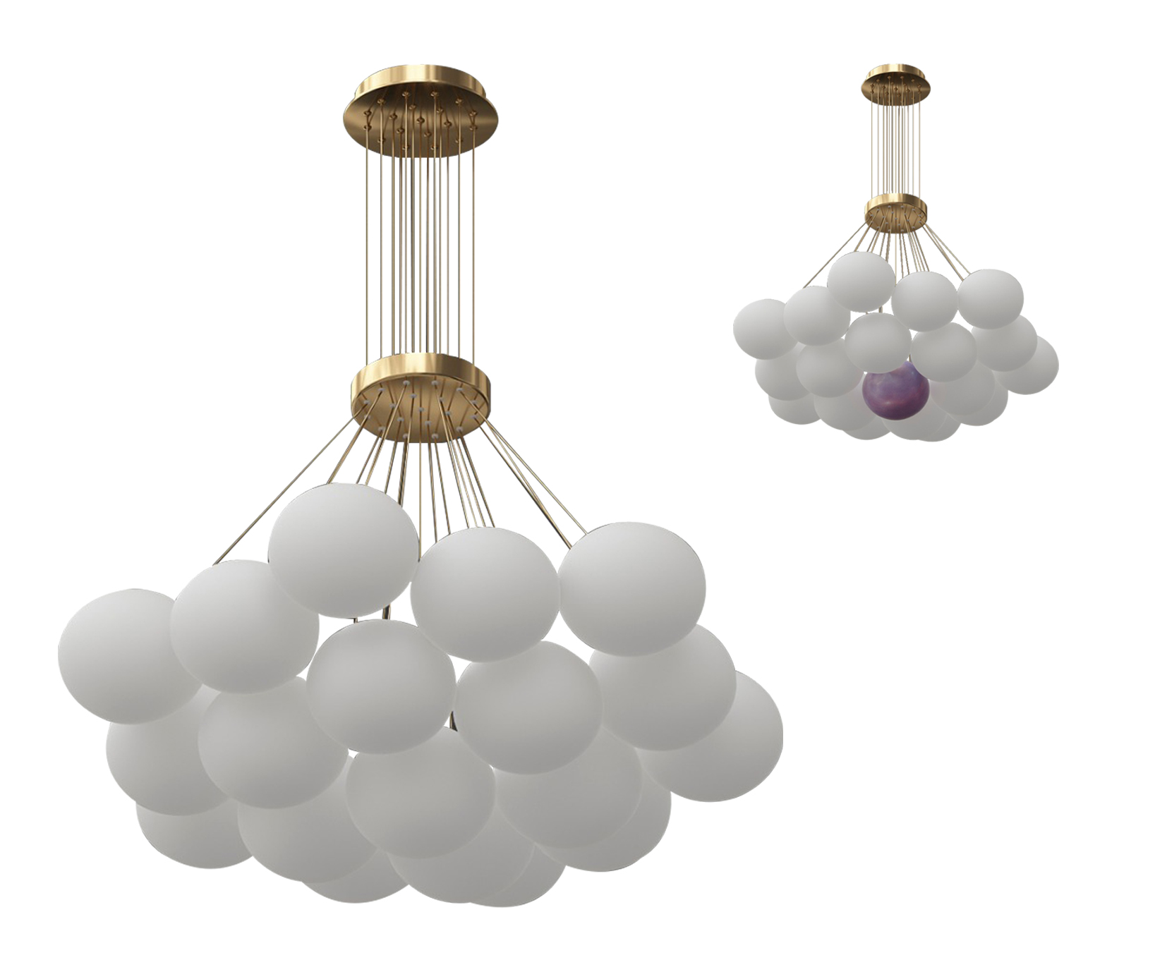 Люстра Kink Light Алди 08475-19,20 Бронза