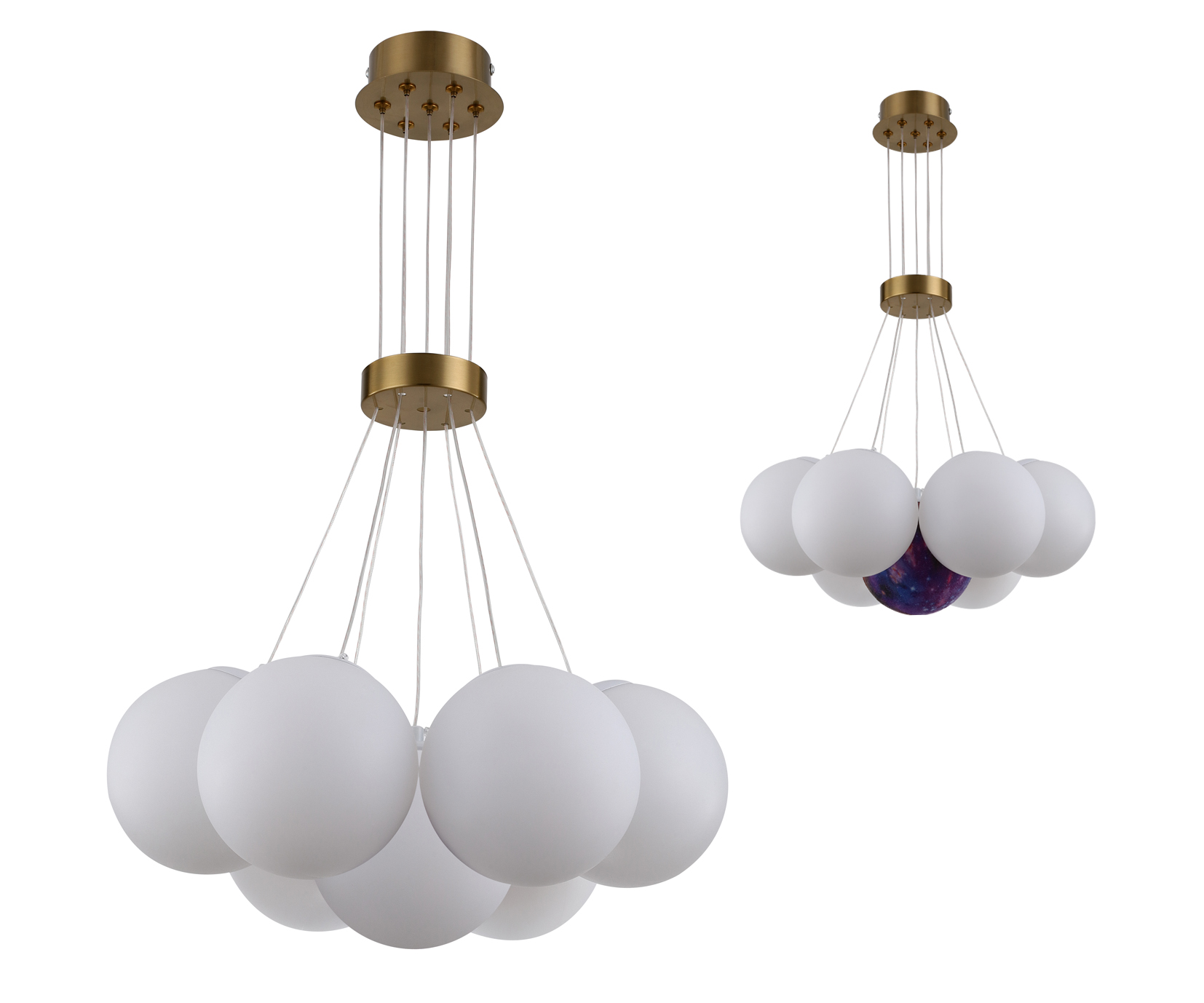 Люстра Kink Light Алди 08475-7,20 Бронза