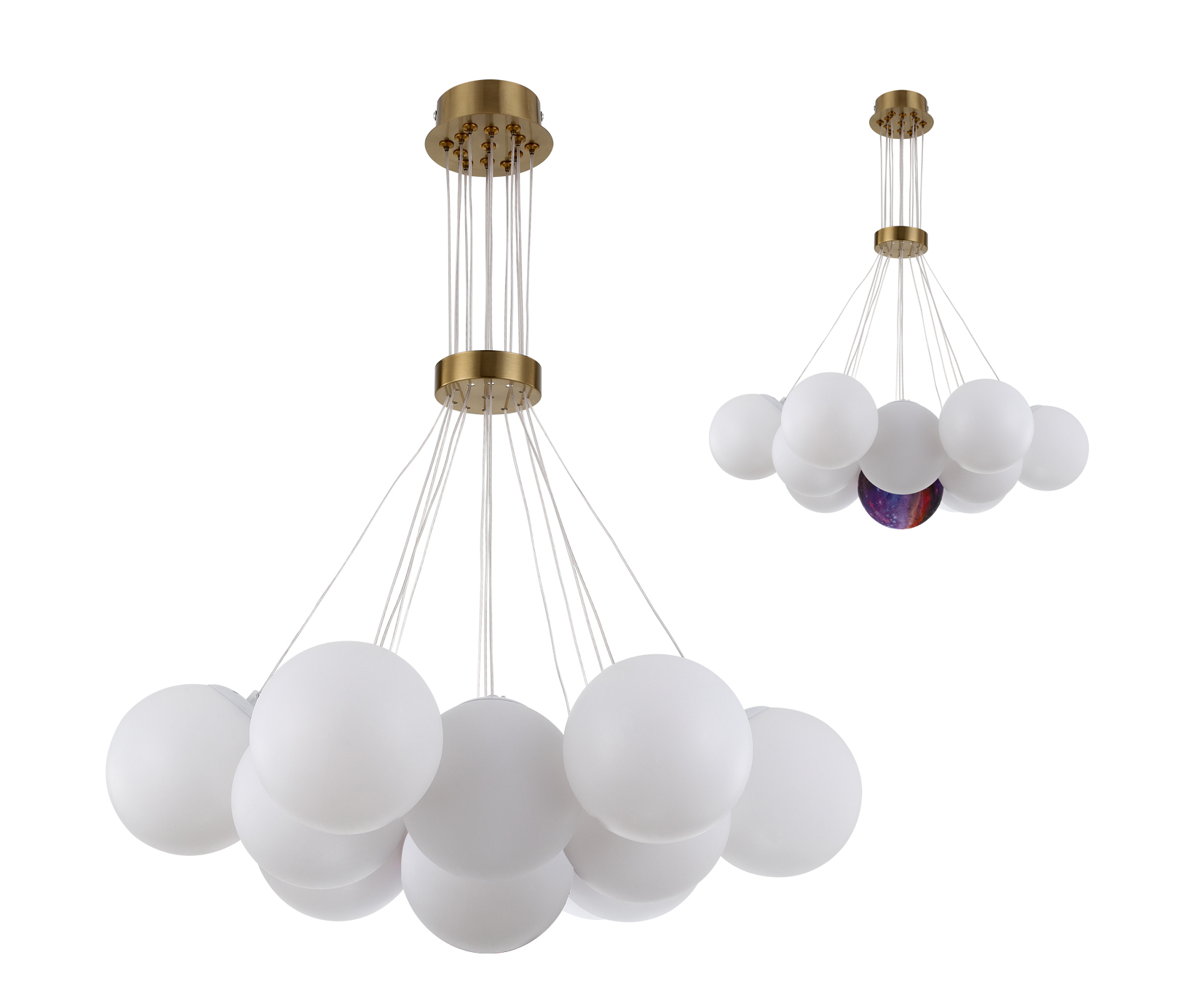 Люстра Kink Light Алди 08475-13,20 Бронза