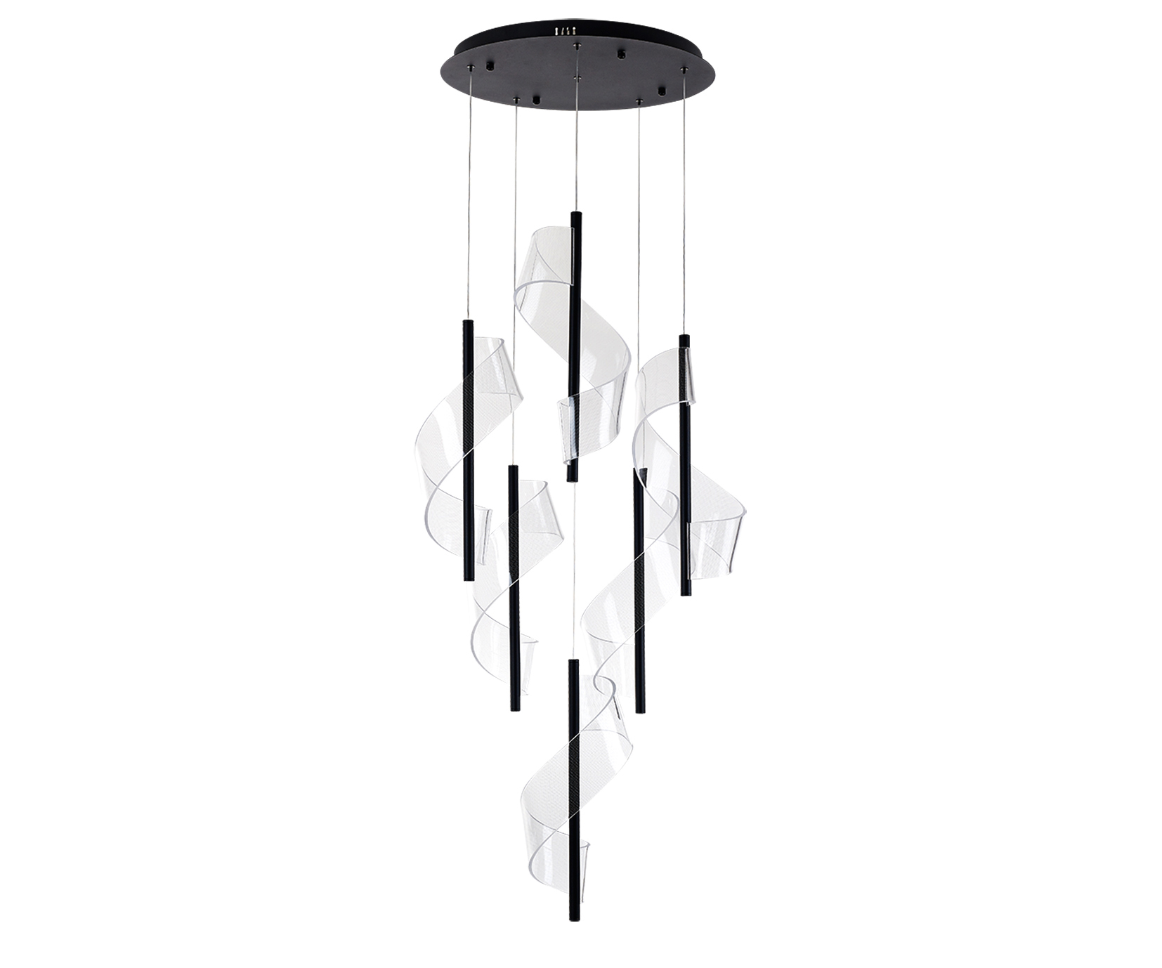 Люстра Kink Light Илина 08042-6A,19 Черный
