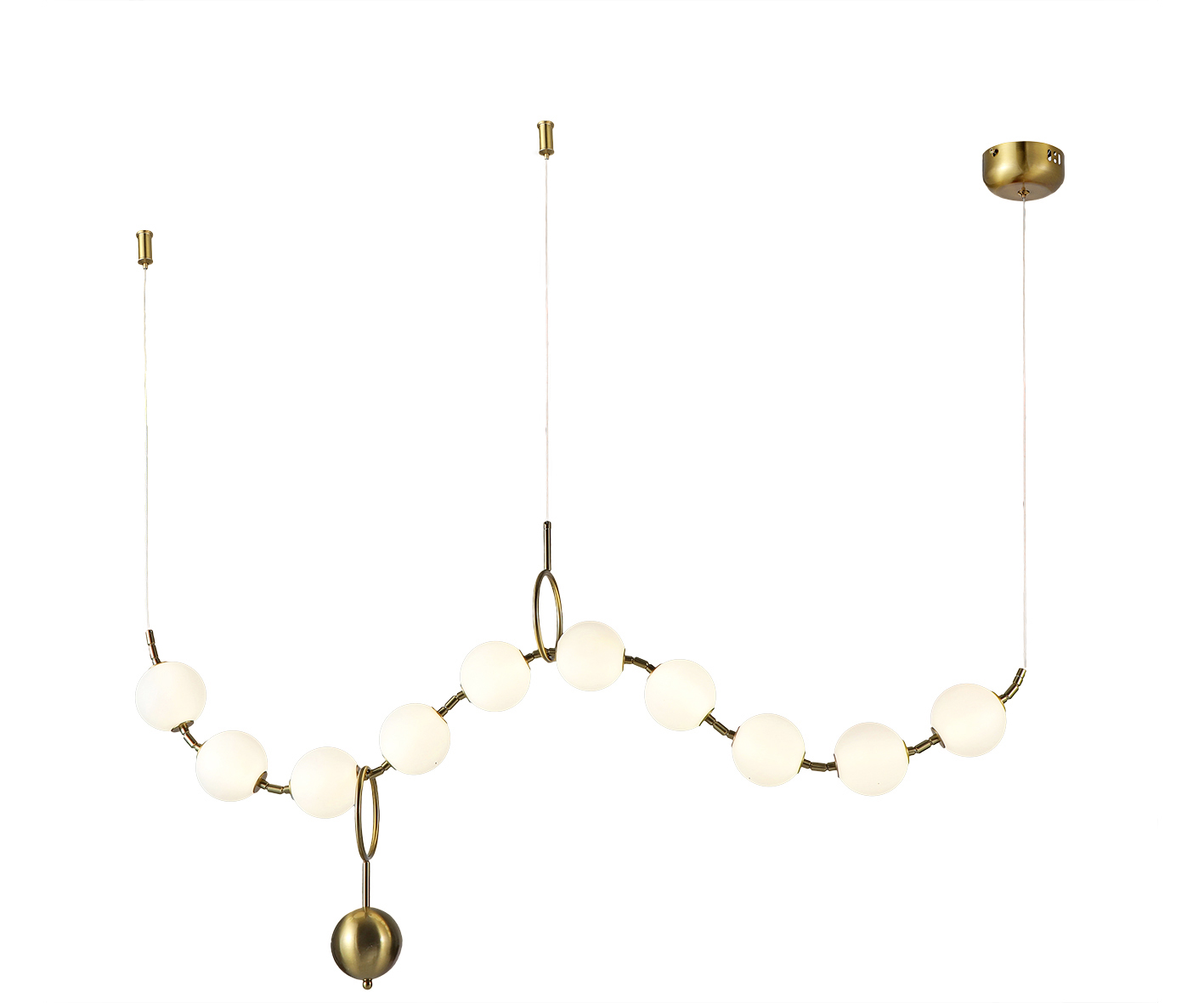 Люстра Kink Light Стин 07623-10A,20 Бронза