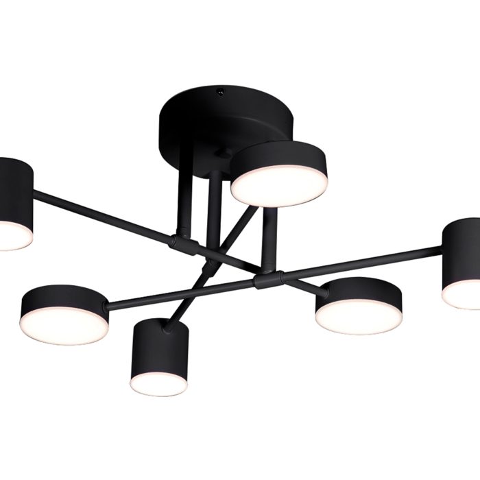 Люстра Kink Light Мекли 07649-6D,19(3000K) Черный